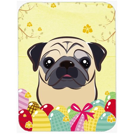 CAROLINES TREASURES Fawn Pug Easter Egg Hunt Mouse Pad- Hot Pad or Trivet BB1944MP